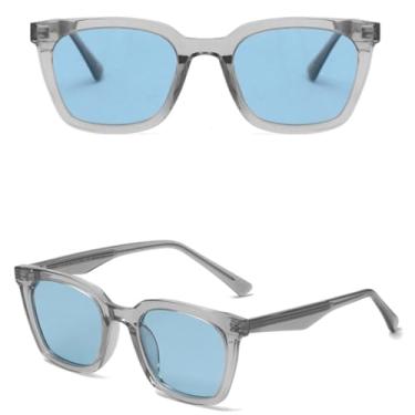 Imagem de VFDHN Óculos de Sol Polarizados TR90 Masculino Feminino Acetato Verde Preto UV400(2)