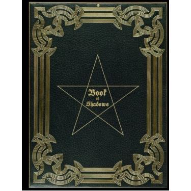 Imagem de Book Of Shadows: Magic Spell Book, Potion Log, Magic Journal | 110 blank pages with ornaments | cream paper | durable softcover | large (8.5"x11")