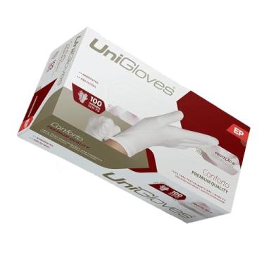 Imagem de Luva de Latex Conforto sem Pó Premium Quality Uni Gloves