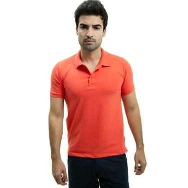 Imagem de Camiseta Masculina Gola Polo Ixória Vermelho Cereja Piquet-Masculino