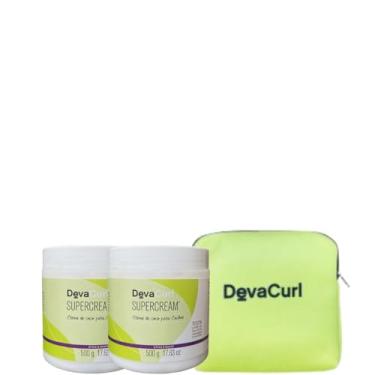 Imagem de kit DevaCUrl 2 SUperCream + Necessarie