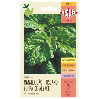 Imagem de Sementes de manjericão toscano [Folha de alface] ISLA