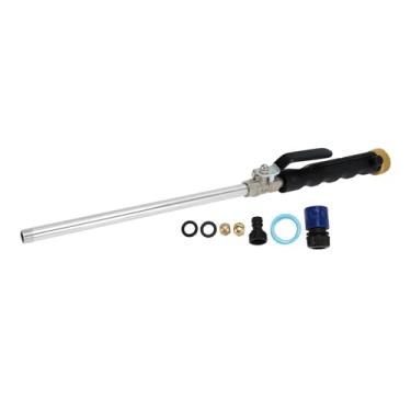 Imagem de TUCKBOLD Bocal de mangueira de água resistente, bocal de mangueira de jardim de carro de alta pressão, pulverizador manual ajustável para veículos de jardinagem, lavadora ao ar livre, ducha de animais