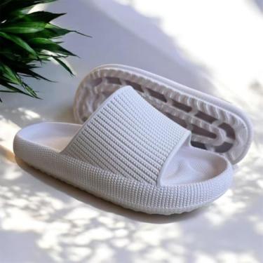 Imagem de Chinelo Nuvem Feminino – Sandália Confortável e Leve com Solado Soft, Ideal para o Verão(Banco,40)