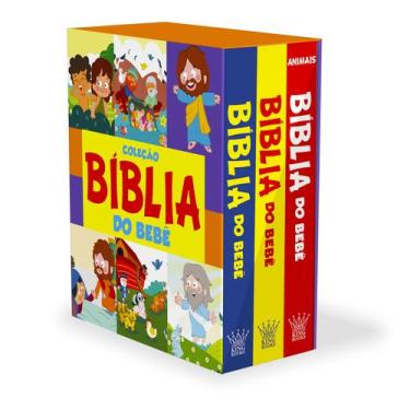 Imagem de Livro - Biblioteca Bíblia do Bebê Vol. 1 - Box com 3 Livrinhos