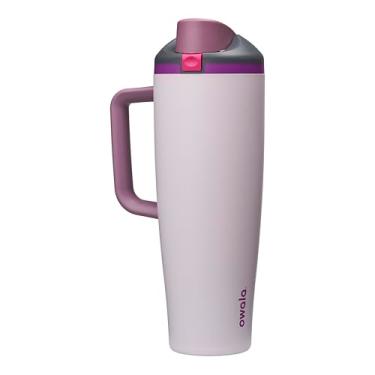 Imagem de Owala Copo FreeSip - Aço inoxidável - 1,134 g - Campo sonhador cinza/roxo