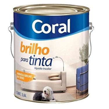 Imagem de Brilho para Tinta Standard, Incoloro, 3.6 L, Coral