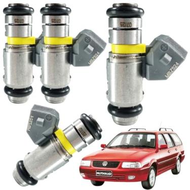 Imagem de 4 Bicos Injetores Santana Quantum 1.8 2.0 Gasolina E Álcool 1997 1998 1999 2000 Em Diante - 50100702, IWP024