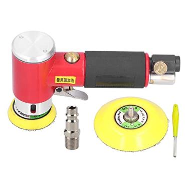 Imagem de Mini polidor pneumático kit lixadeira de ar máquina de polimento de deflexão com 3 mm de diâmetro de deflexão 15000 rpm velocidade livre para polimento de espaço estreito (Estilo UE)