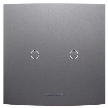 Imagem de Placa 4x4 Saida Fio E Suporte Grafite - Alumbra Inova Pro