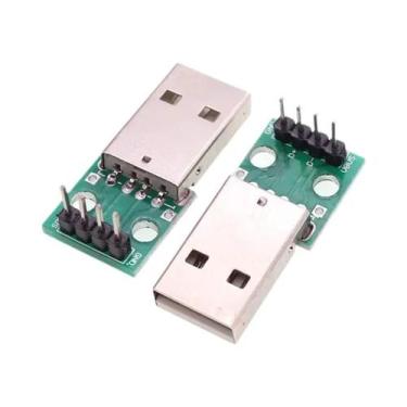 Imagem de Adaptador Conversor Micro Mini USB Fêmea Macho Para Conector De Pino D