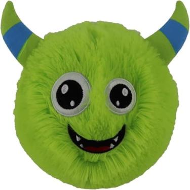 Imagem de Pelúcia Bola Inflável Monstros, Brinquedo Infantil, Multicolorido, 23 cm de Diâmetro, Material Pelúcia, com Bomba de Ar, 170g, cores sortidas