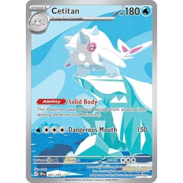 Imagem de Pokemon - Cetitan 201/191 - Surging Sparks - Illustration Rare Foil Card