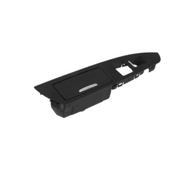 Imagem de Interior do carro porta traseira braço cinzeiro conjunto substituir painel caixa de armazenamento compatível para bmw série 7 f01 f02 730 740(Left Black)
