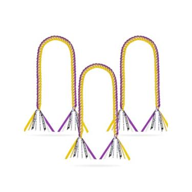 Imagem de TFTAFAN Fita de formatura Leis 2025 Leis Colar trançado de graduação Congrats grad com borlas classe 2025 presente de formatura acessórios de festa para mulheres e homens, standard, Poliéster, Sem