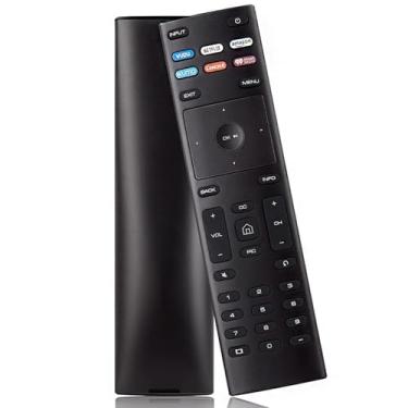 Imagem de Controle remoto universal para substituição VIZIO Smart TV XRT136, configuração fácil, sem necessidade de programação, controle de TV de sinal infravermelho estável de longo alcance