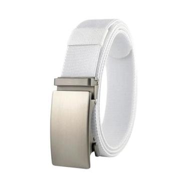 Imagem de Cinto Tático Masculino De Tamanho Grande Em Nylon Elástico Com Fivela 