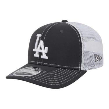 Imagem de Boné New Era 970SS Los Angeles Dodgers Trucker Cinza-Masculino