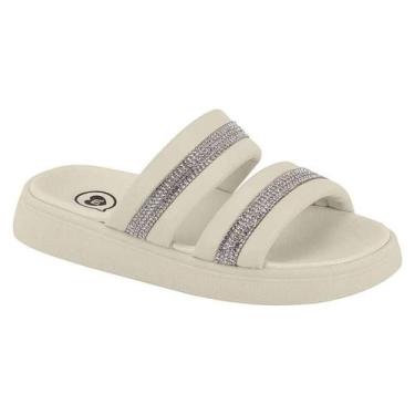 Imagem de Papete Moleca Glam Brilho - Infantil - Branco off, 30