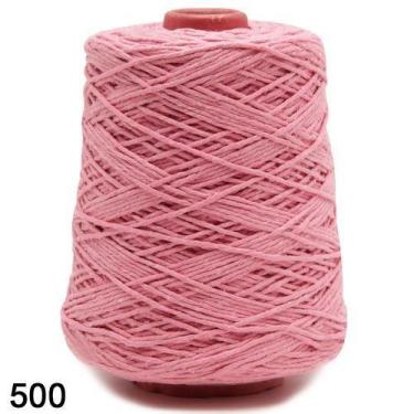 Imagem de Barbante EuroRoma 600g Fio 8 Cor 500 Rosa - 457 Metros