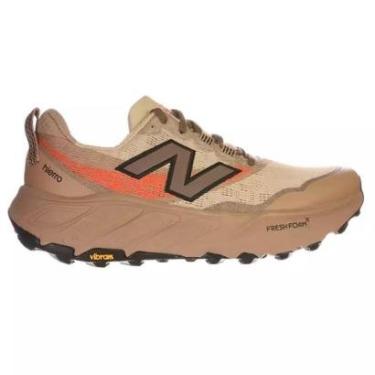 Imagem de Tênis New Balance Fresh Foam X Hierro V9 Masculino Marrom-Masculino