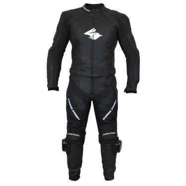 Imagem de Macacão de Couro Motociclista - LeMans - Racing Rabbit-Masculino