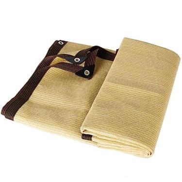 Imagem de Antss Rede de sombra, tecido de sombra para bloqueador solar, cobertura de plantas de jardim, rede de proteção de sombra, cobertura de pérgula bege, rede de ecrã de privacidade para varanda