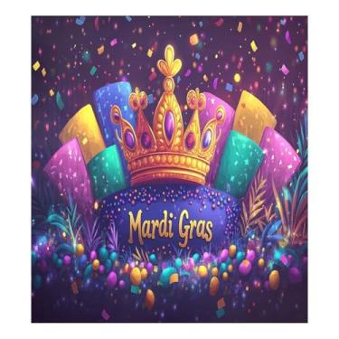 Imagem de Blueangle Capa de ímã de lava-louças de coroa de carnaval, decoração de capa de lava-louças frontal, adesivos de eletrodomésticos, adesivos de eletrodomésticos, 58 cm C x 66 cm adesivo magnético