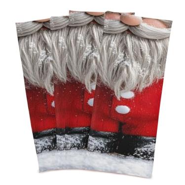 Imagem de xigua Conjunto de 6 panos de prato de cozinha fofos de gnomo, macios e altamente absorventes de secagem rápida para limpeza de pratos e limpeza à mão, 71 x 45 cm