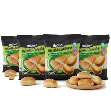 Imagem de Kit c/ 4und Bisnaguinha Multigraos Belive Sem gluten 200g