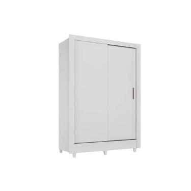 Imagem de Guarda Roupas 2 Portas de Correr Bélgica Branco - Santos Andirá