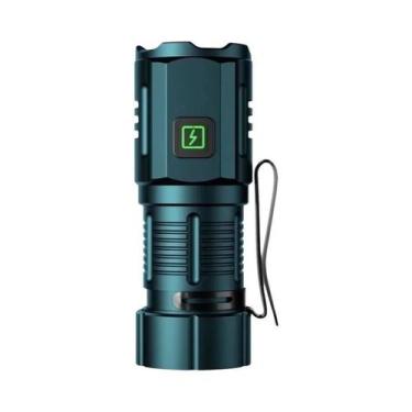 Imagem de Lanterna Mini LED Recarregável USB 6500K, Tocha Portátil Com Ímã Para 