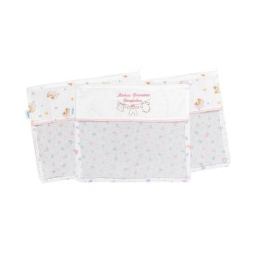 Imagem de Saquinho Maternidade com 03 Peças 30 cm x 36 cm Baby Joy
