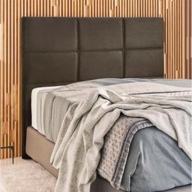 Imagem de Cabeceira Estofada Milena 1,60 Casaal Sued Star Confort, Castor
