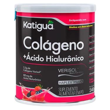 Imagem de Colágeno + Ácido Hialurônico - 240g Frutas Vermelhas - Katiguá-Unissex