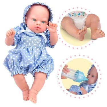 Imagem de Boneca Babies Primeira Mamadeira Roma