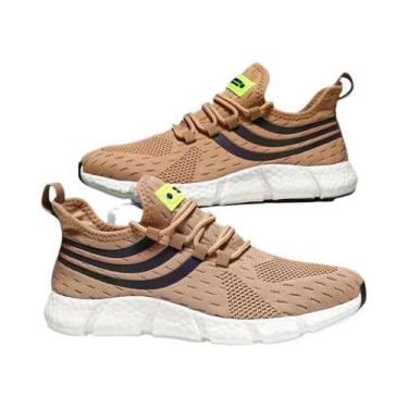 Imagem de Tênis Casuais Leves E Respiráveis Para Homens, Antiderrapantes, Para C