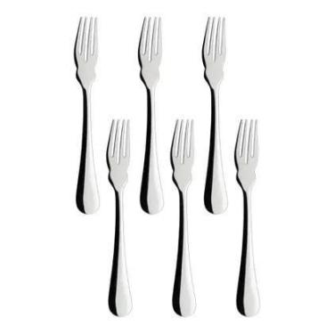 Imagem de Conjunto 12 Garfos Peixe Inox Salvador Oxford Cozinha Luxo