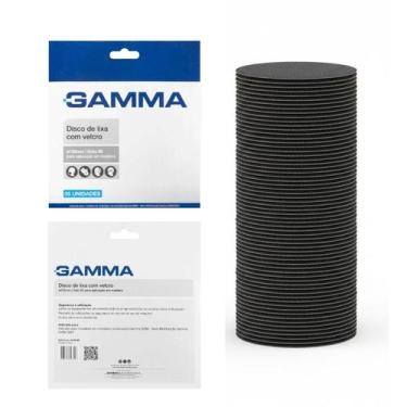 Imagem de Disco de Lixa Gamma 152mm G80 com 25 unidades