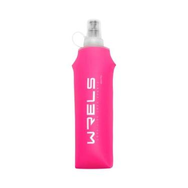 Imagem de Garrafa De Água Dobrável De TPU Sem BPA WRELS Para Esportes Ao Ar Livr