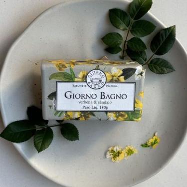Imagem de Sabonete em barra Verbena e Sândalo Giorno Bagno 180g