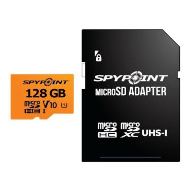 Imagem de Cartão micro-SD Spypoint 128GB Classe 10 UHS-I para câmeras de trilha