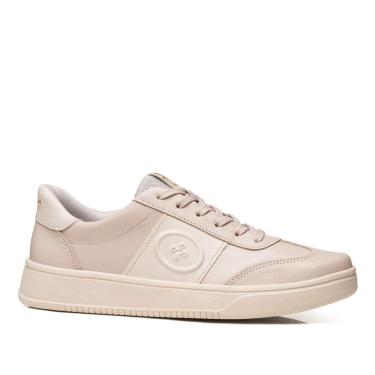 Imagem de Tênis Casual Pegada Feminino em Couro Off White 210902-03-Feminino