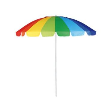 Imagem de Guarda-Sol Articulado Mor 2,20m Verão Rainbow - com Proteção UV, Color