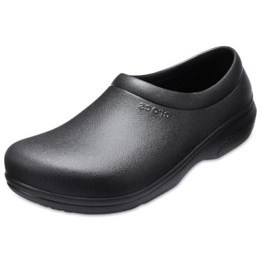 Imagem de Sandália Crocs On The Clock Work Clog BLACK
