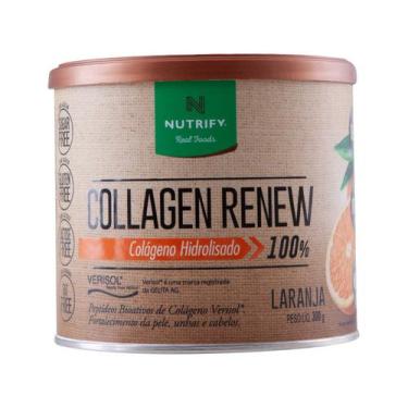 Imagem de Nutrify Collagen Renew 300g - Pele, Cabelo e Unhas, Laranja, 300g