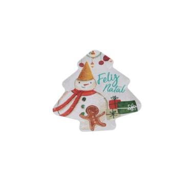 Imagem de Petisqueira de Natal Le Magia em Melamina 27,5cm - Cazza, UNICA