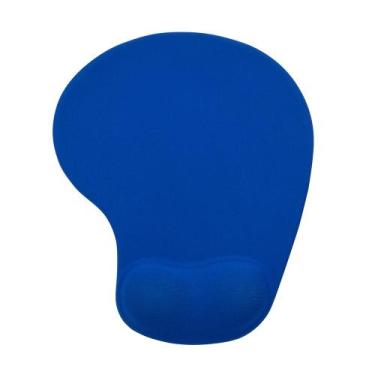 Imagem de Mouse Pad Ergonômico em Silicone com apoio de punho - INK, Azul Royal
