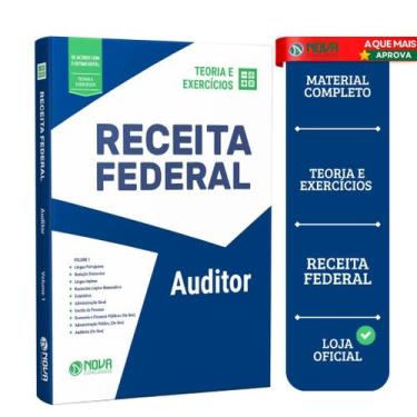 Imagem de Apostila RF 2026 AuditorFiscal da Receita Federal do Brasil - Nova Con