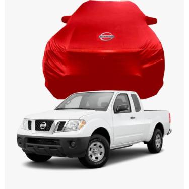 Imagem de Capa de Carro Nissan Frotie Cabine Simples Tecido  Lycra Premium - Cad